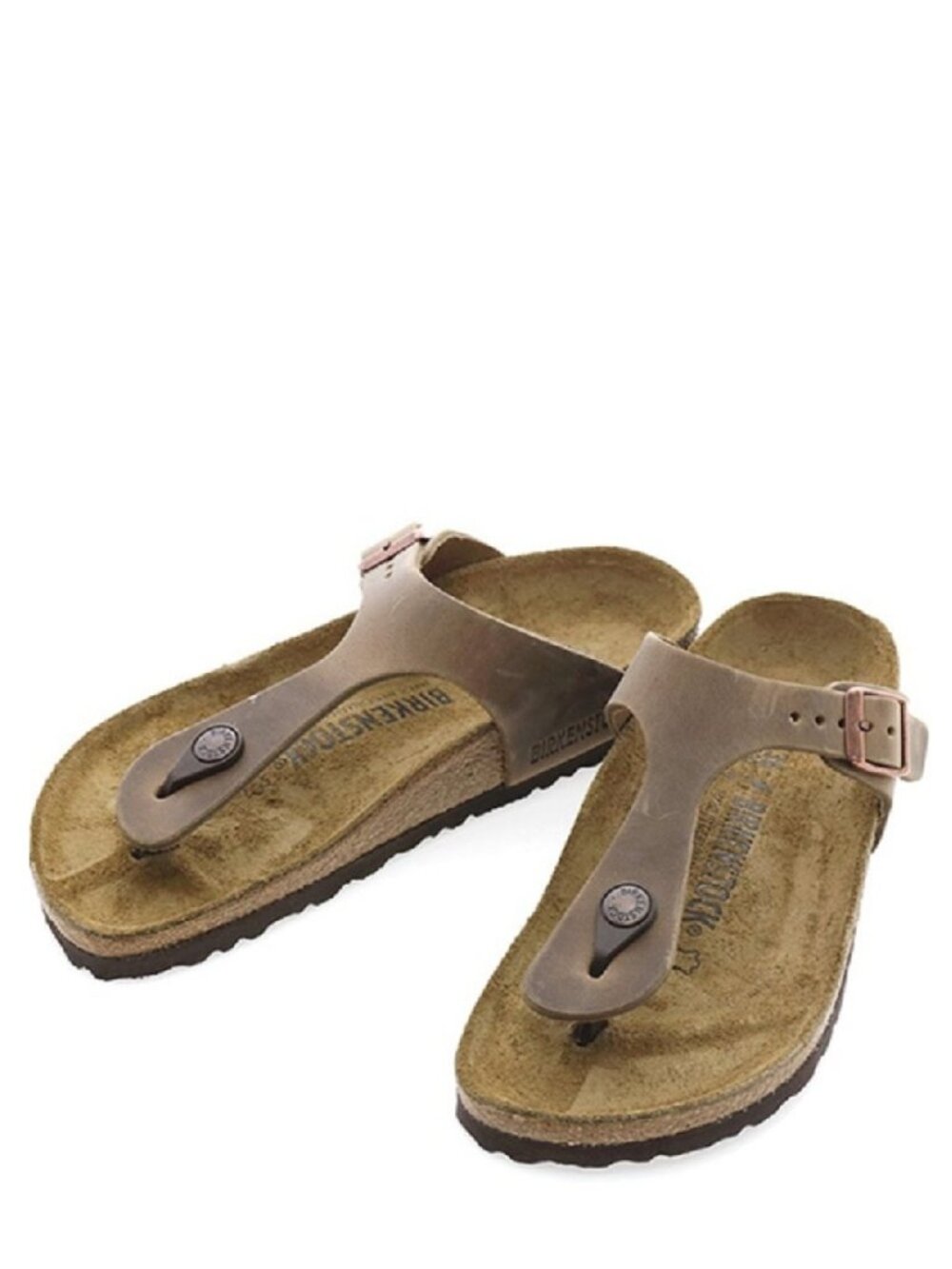 🇨🇦  Birkenstock Women's Gizeh Oiled Leather Sandal